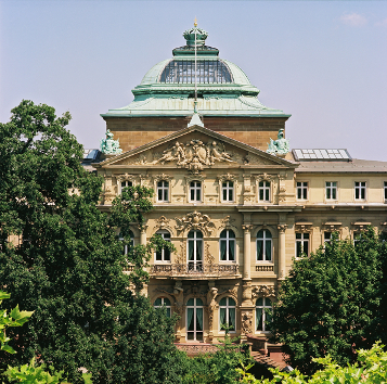 Das Erbgroßherzogliche Palais in Karlsruhe, Sitz des Bundesgerichtshofs